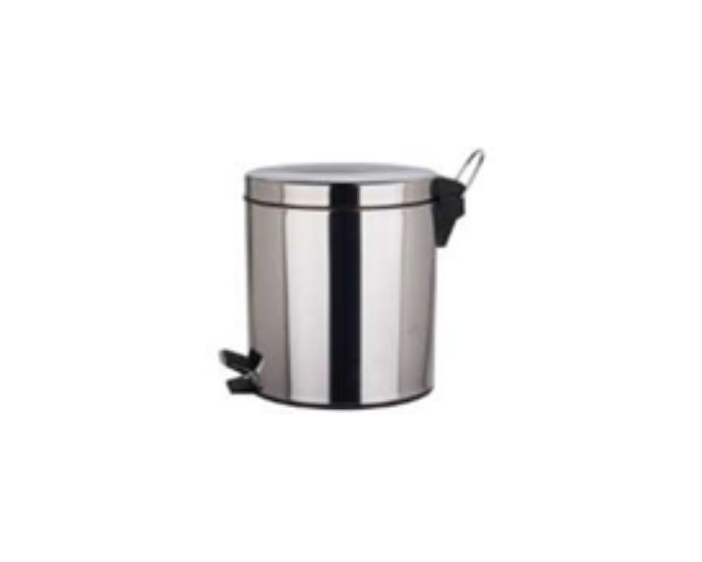 C-CLD48 Корпа за отпадоци - INOX 5l округла - Image 1