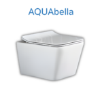 AQUABELLA Конзолна шоља коцка комплет со даска